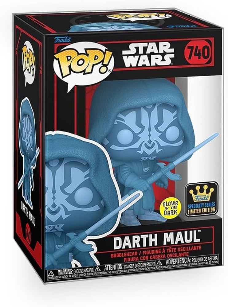 Amazon.com: POP Star Wars: Darkside - Hologram Darth Maul